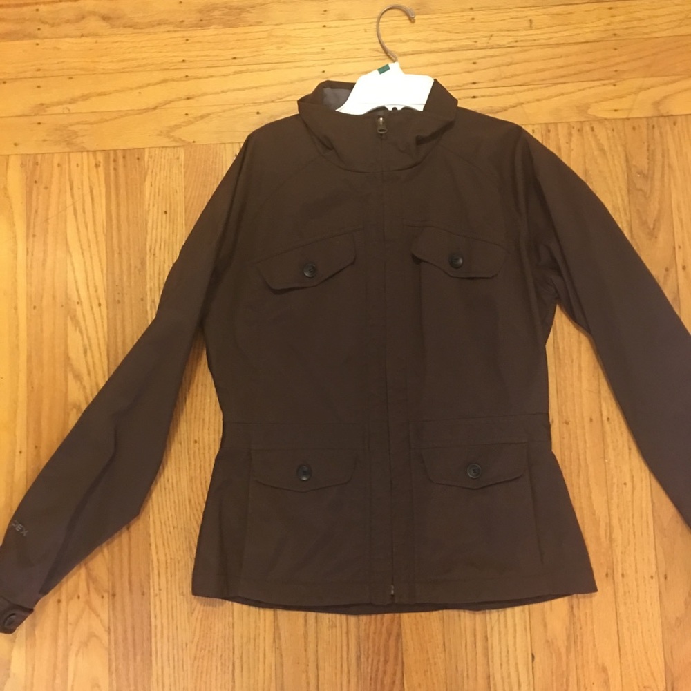 Vintage Burgundy Softshell North Face Jacket